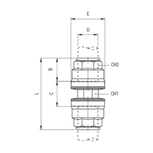 SACA 90040GR teknisk tegning