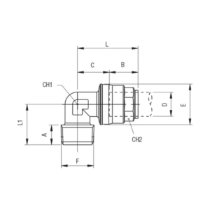 SACA 90150 teknisk tegning