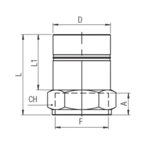 SACA 90625 teknisk tegning