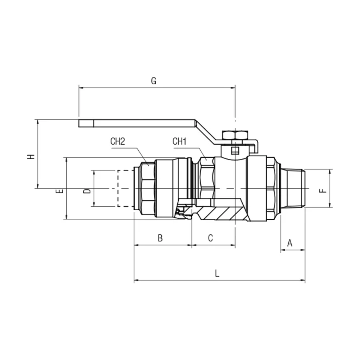 SACA 90720 teknisk tegning
