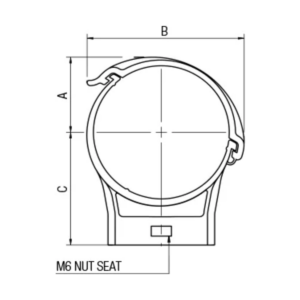 SACA 90815 teknisk tegning